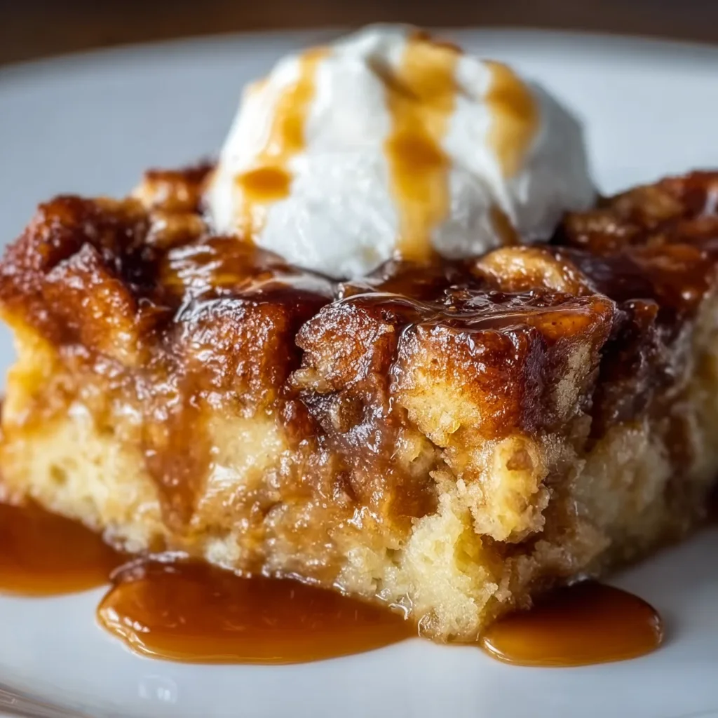 Delicious Brown Butter Toffee Bread Pudding Recipe | Easy Dessert Idea