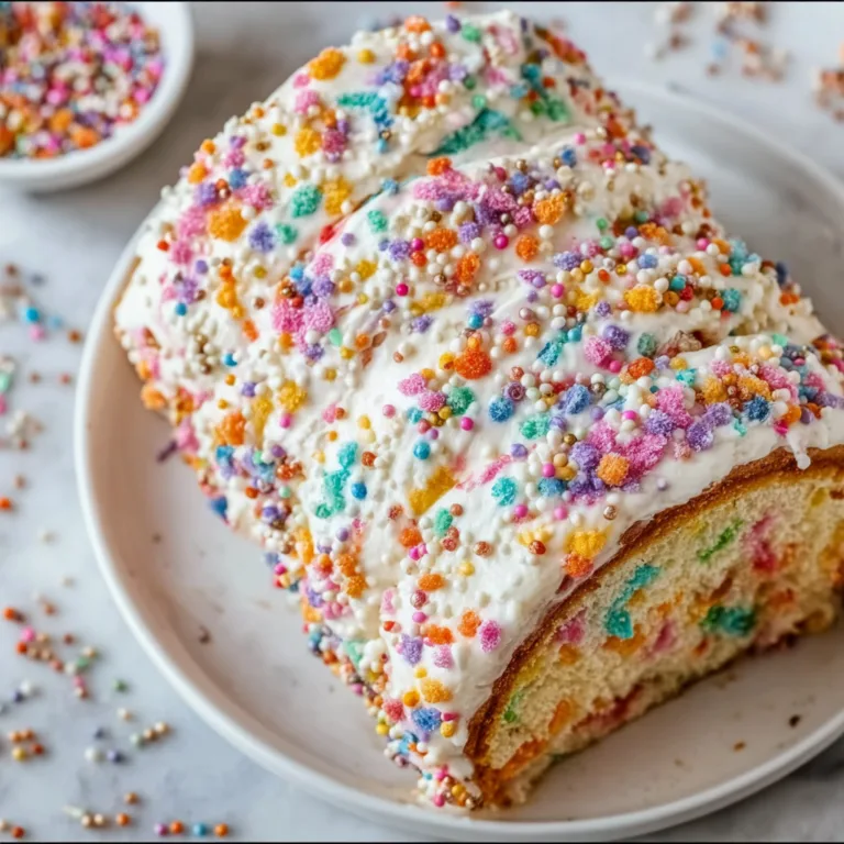 Chaos Style Confetti Birthday Cake | Colorful & Fun Celebration Treat
