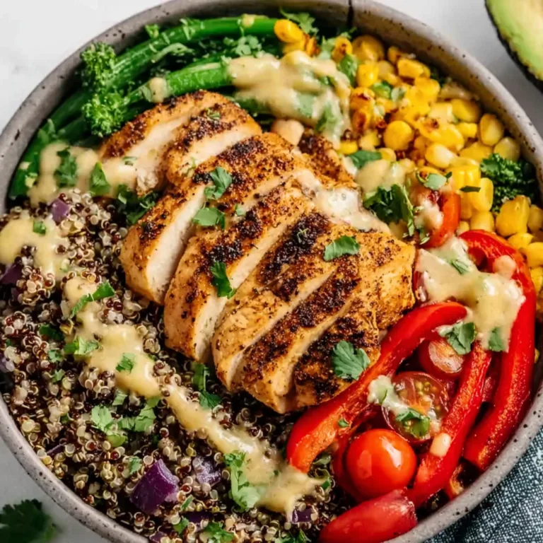 Healthy Chicken & Quinoa Dinner Bowl Recipe | Easy & Nutritious Meal