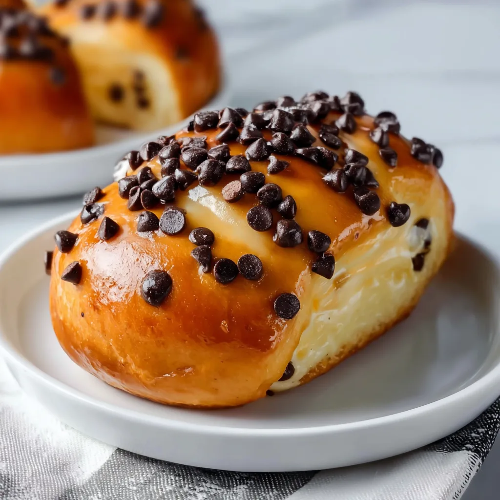 Decadent Chocolate Chip Vanilla Custard Brioche Recipe – Soft & Flavorful Treat