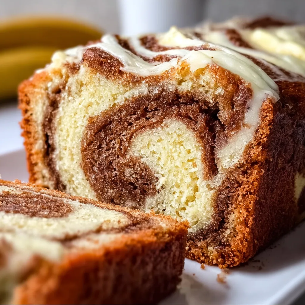 Delicious Cream Cheese Cinnamon Swirl Banana Bread Recipe | Moist & Easy to Make