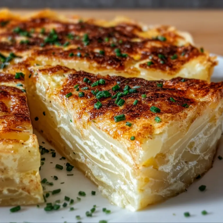Creamy Cheese and Potato Pie Recipe | Easy, Delicious Comfort Food