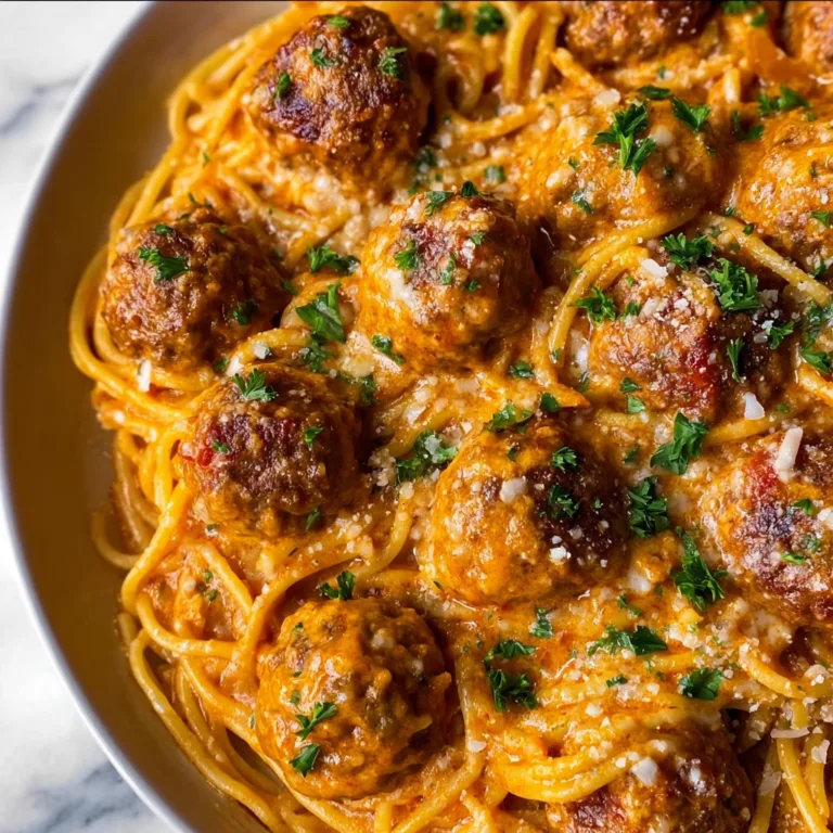 Creamy Spaghetti and Meatballs Recipe | Easy, Delicious Pasta Dinner