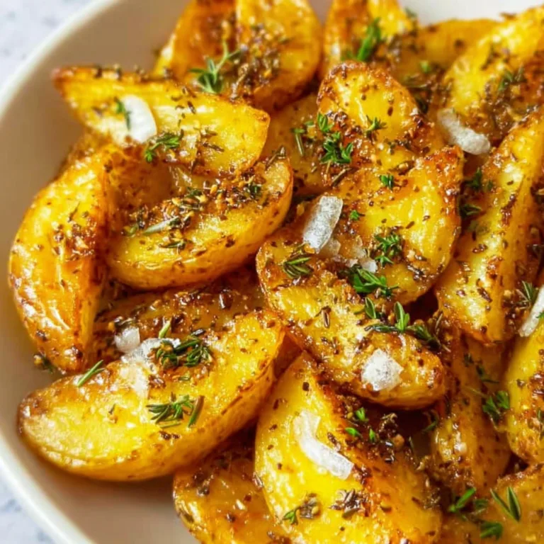 Crispy Greek Potatoes Recipe | Authentic & Easy Mediterranean Side Dish