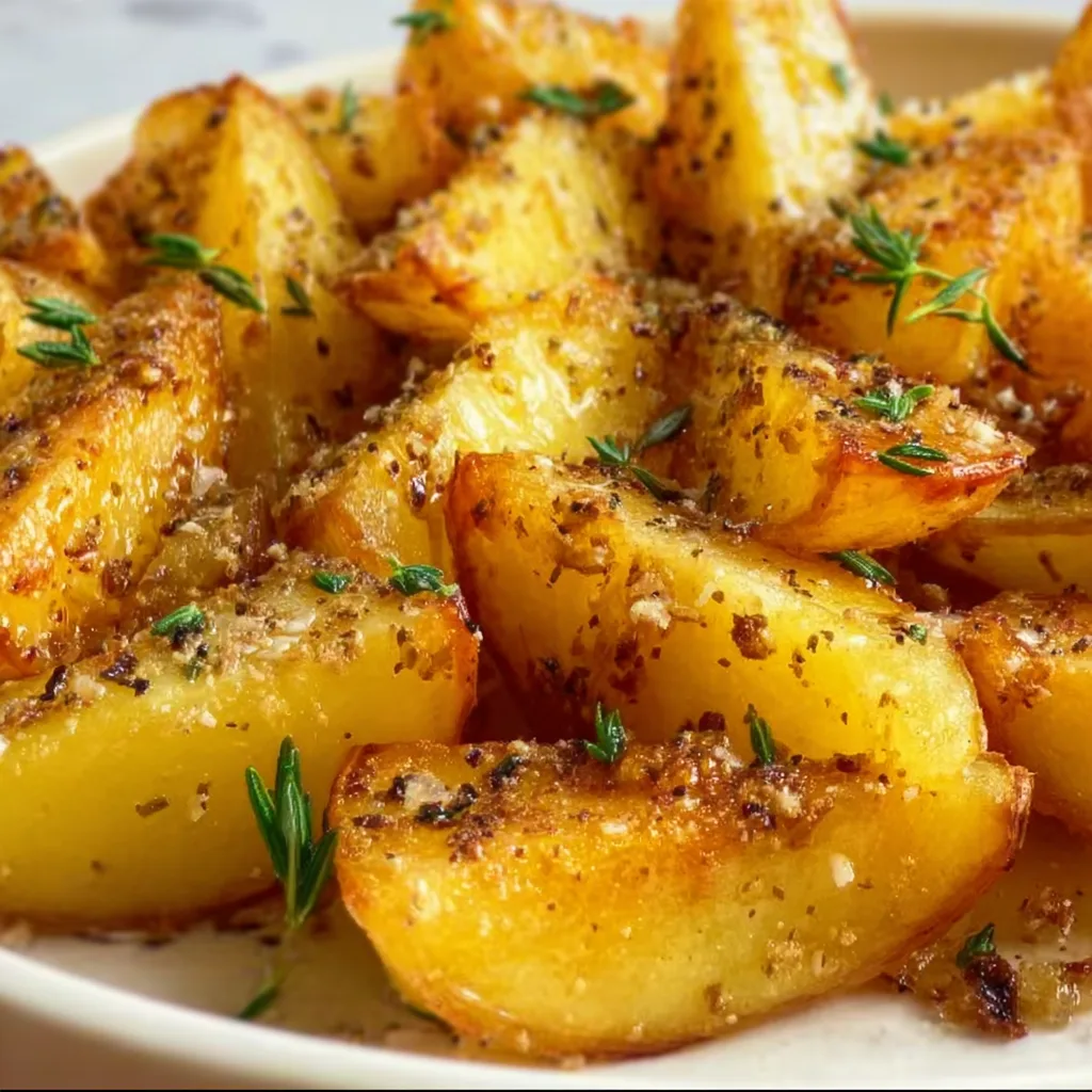 Crispy Greek Potatoes Recipe | Authentic & Easy Mediterranean Side Dish