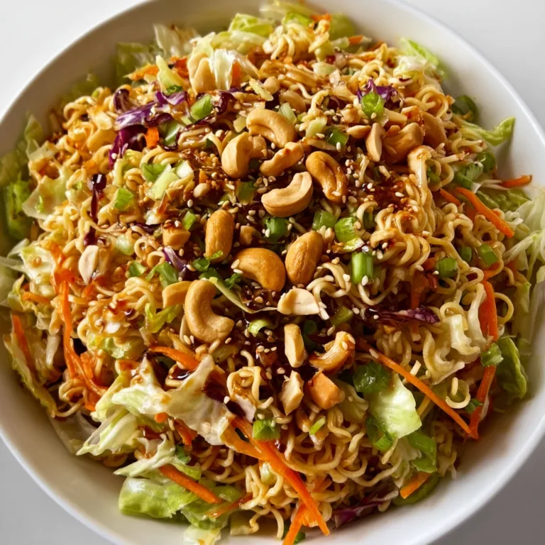 Crunchy Asian Ramen Noodle Salad Recipe | Easy & Delicious Salad Ideas