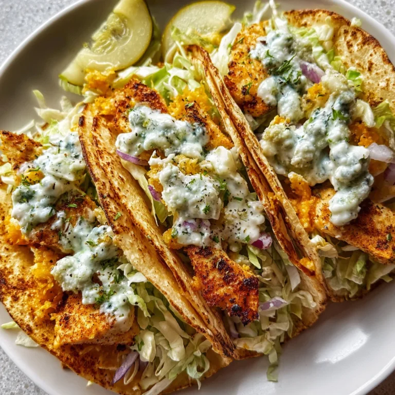 Dill Pickle Ranch Smash Chicken Tacos with Crispy Cheese | Delicious Crispy Taco Recipe