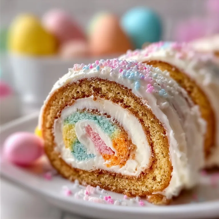 Delicious Easter Cake Roll Recipe | Perfect Holiday Dessert
