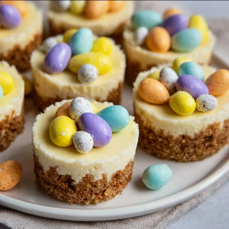 Delicious Easter Mini Egg Cheesecakes Recipe | Easy & Festive Dessert