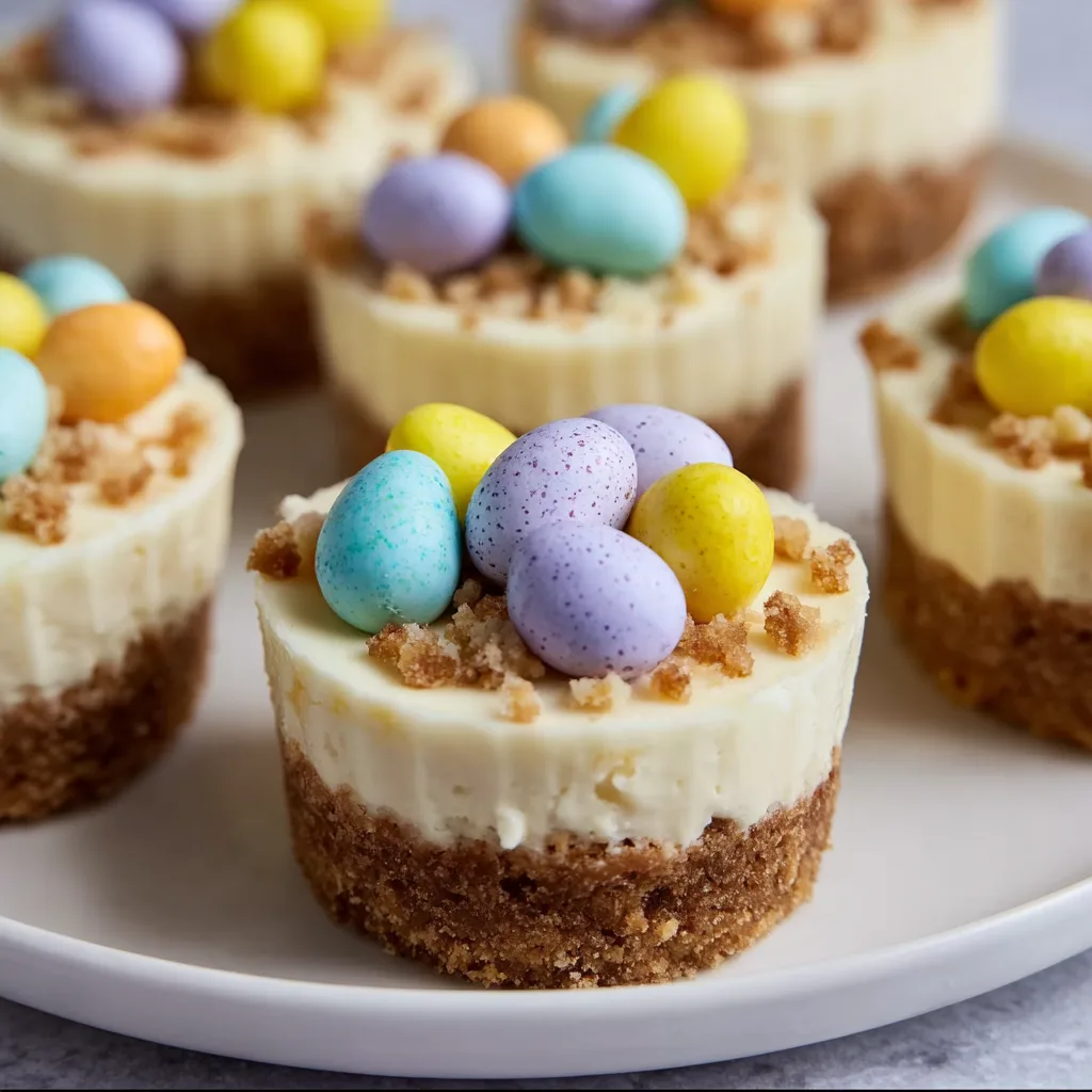 Delicious Easter Mini Egg Cheesecakes Recipe | Easy & Festive Dessert