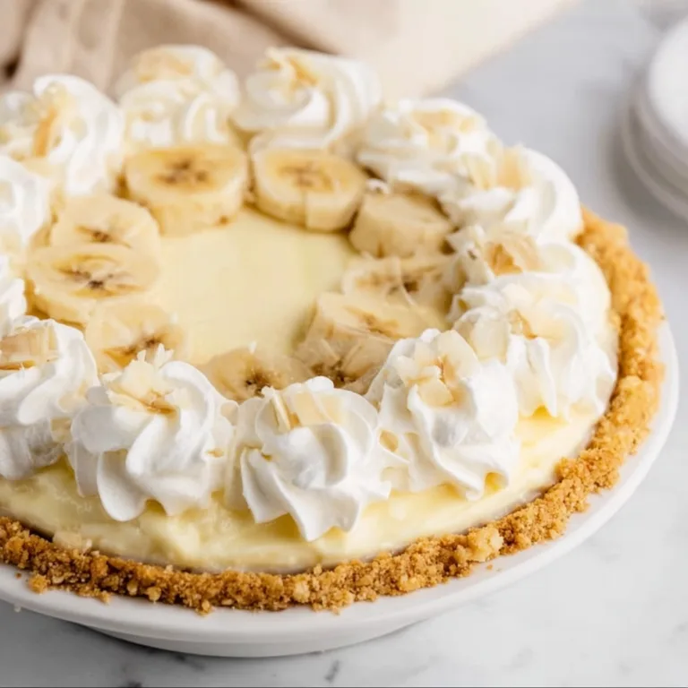 Easy Banana Cream Pie Recipe – Quick & Delicious Homemade Dessert