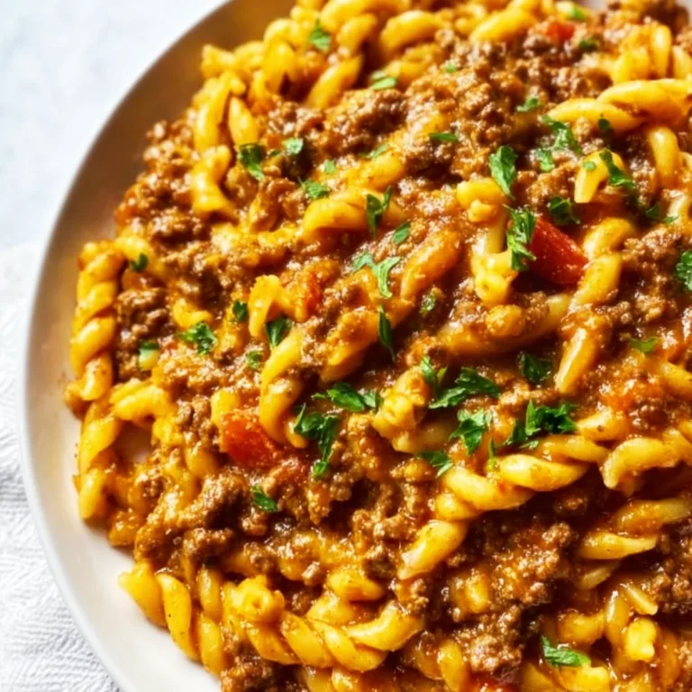 Easy Cheesy Taco Pasta Recipe | Quick & Delicious Dinner Idea