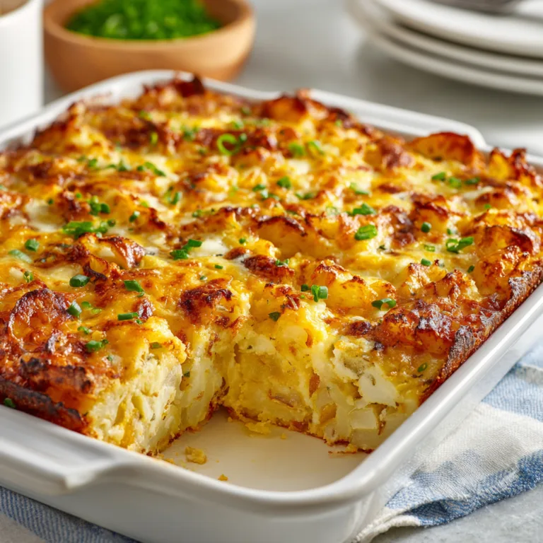 Easy Potatoes O’Brien Breakfast Casserole Recipe – Quick & Delicious Meal