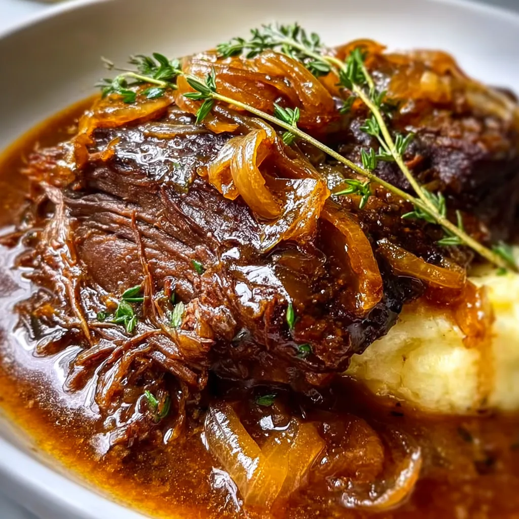 French Onion Pot Roast Recipe | Tender, Savory Slow-Cooked Comfort Food