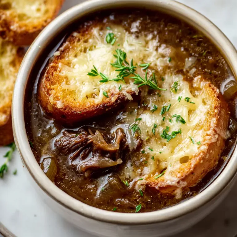 French Onion Short Rib Soup with Gruyere Toast – Rich & Savory Comfort Food Recipe