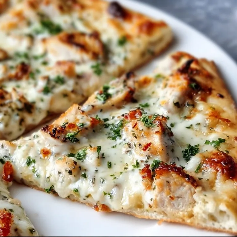 Garlic-Ranch Chicken Pizza Recipe | Easy & Delicious Homemade Pizza