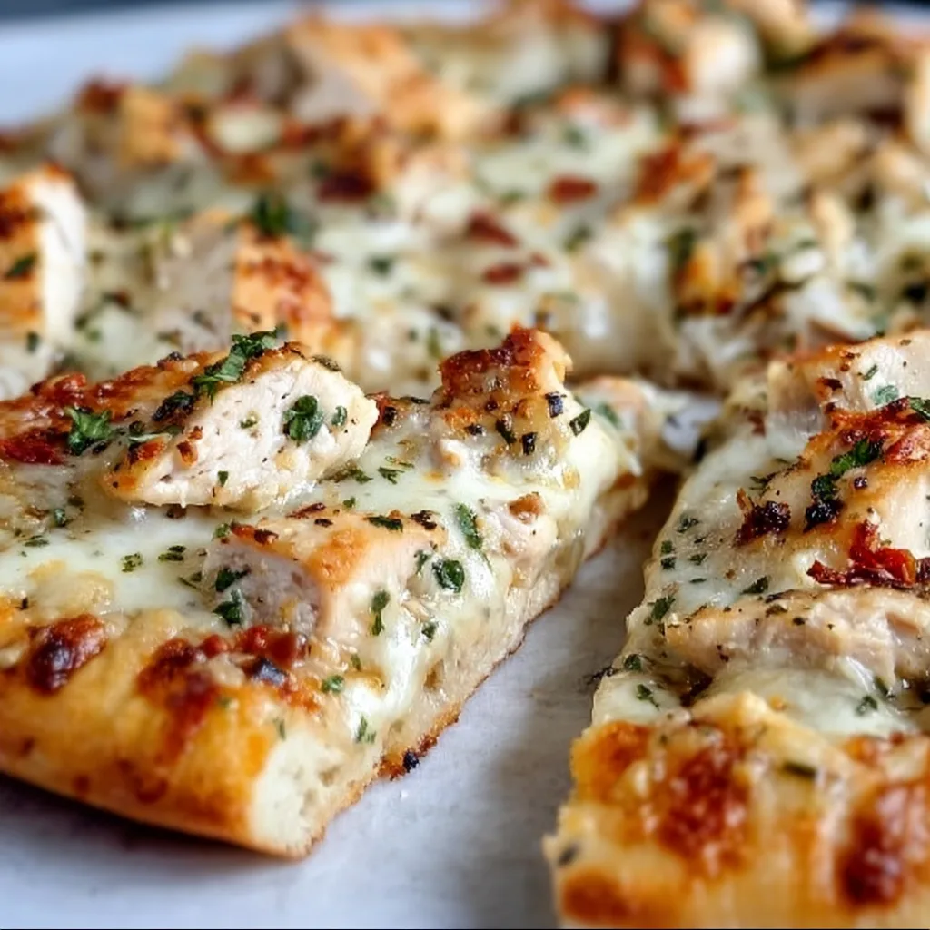 Garlic-Ranch Chicken Pizza Recipe | Easy & Delicious Homemade Pizza