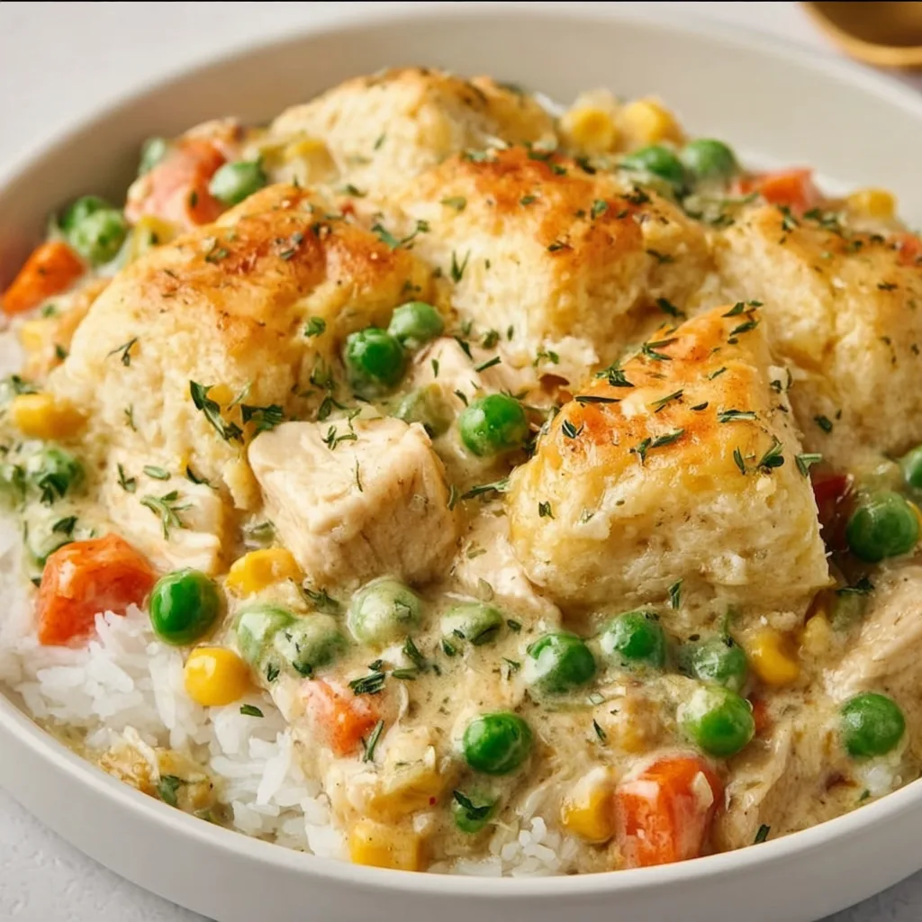 High Protein Crustless Chicken Pot Pie Recipe – Low Carb & Keto-Friendly