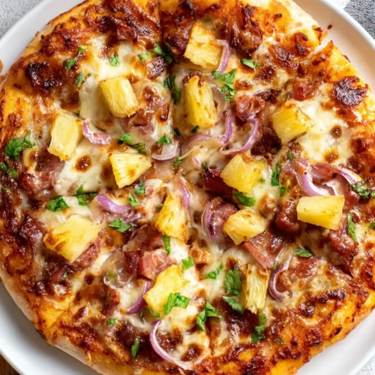 How to Make Homemade Hawaiian Pizza: Easy Recipe for Delicious Pineapple & Ham Pizza