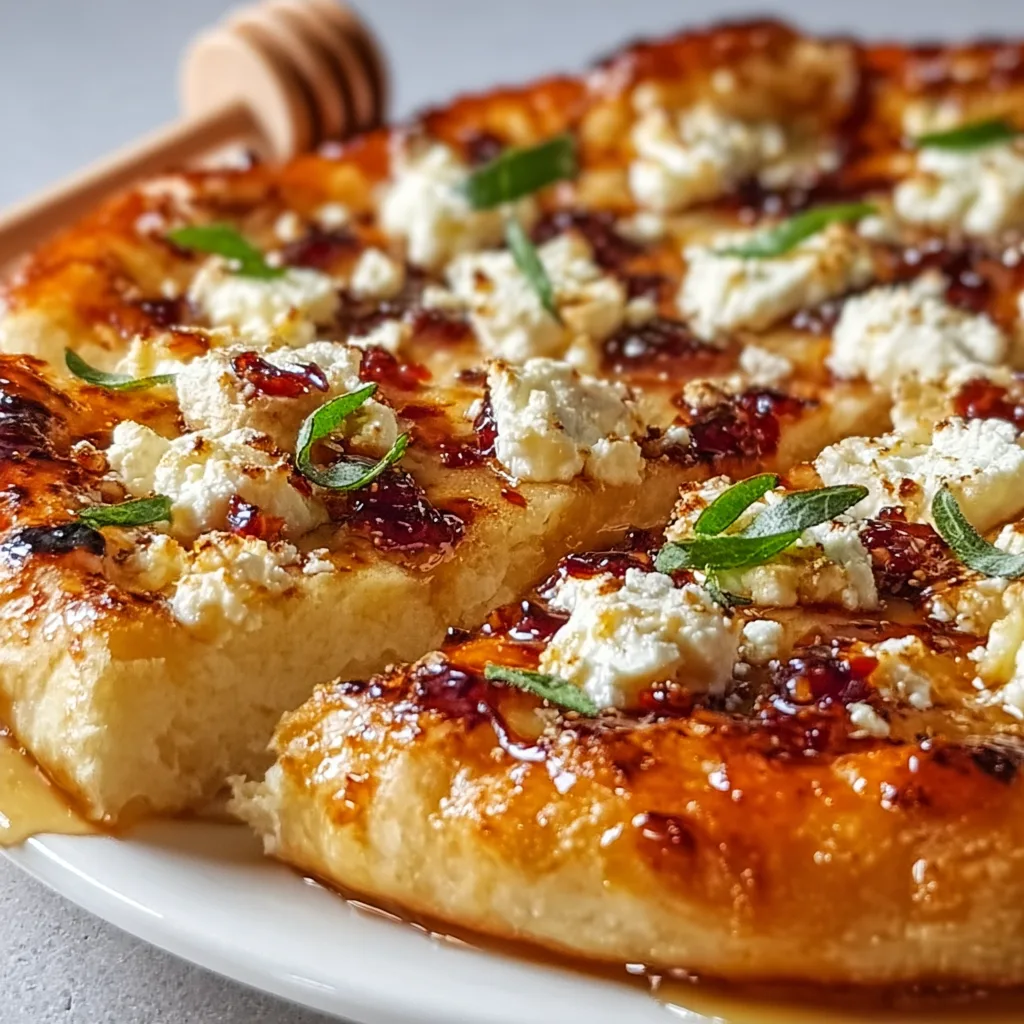 Hot Honey and Feta Pizza Recipe | Sweet & Spicy Flavor Delight