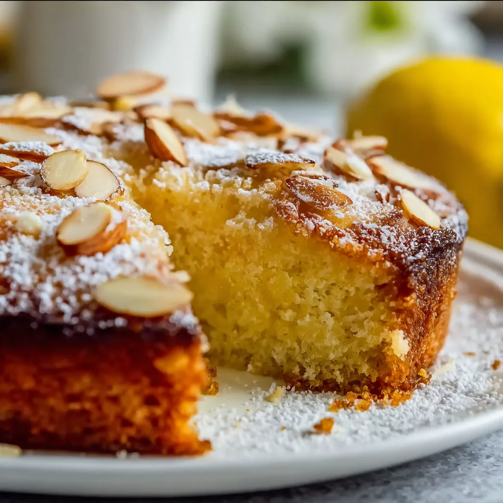 Irresistible Lemon Almond Cake Recipe | A Cake to Die For