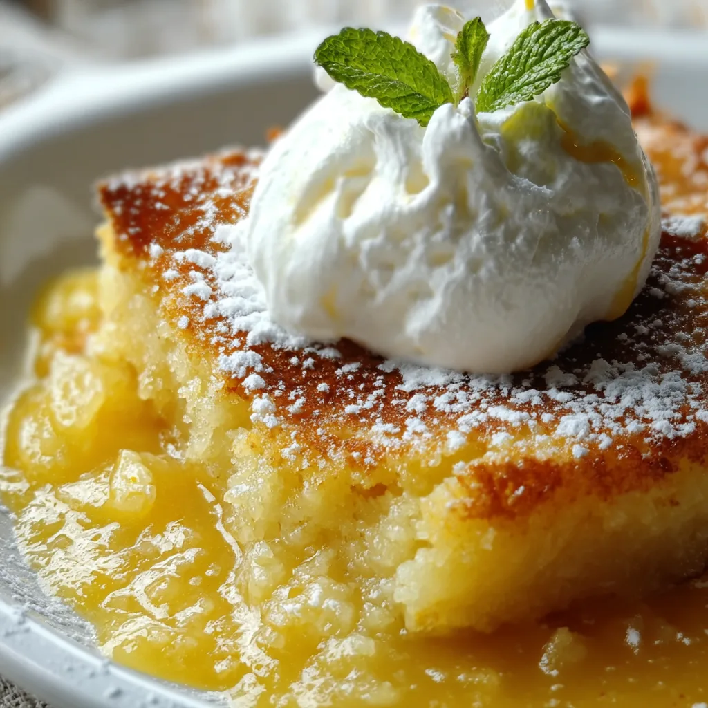 Delicious Lemon Cobbler Dessert Recipe – Easy & Refreshing Treat
