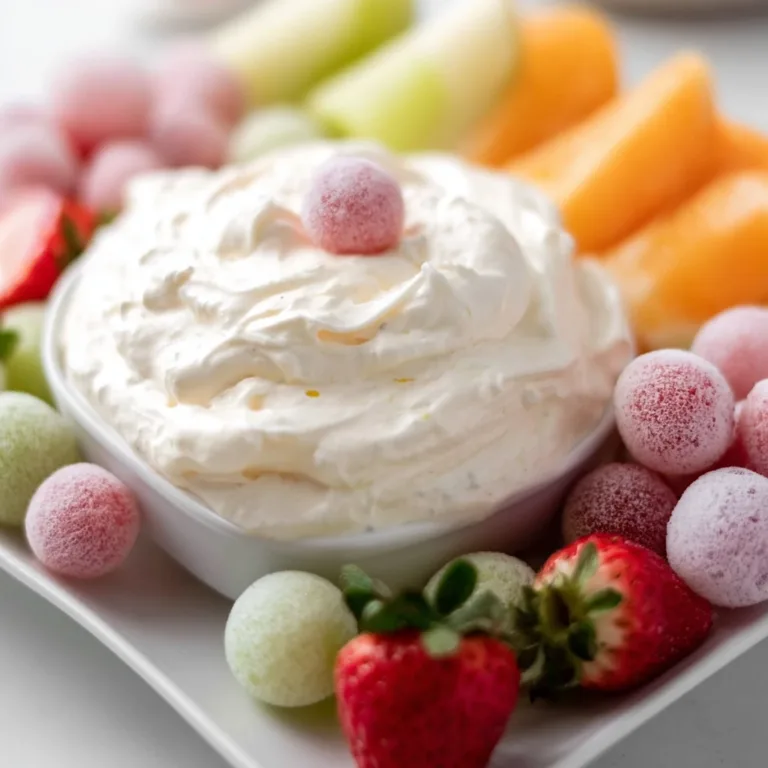 Delicious Marshmallow Fruit Dip Recipe | Easy & Creamy Dessert Dip