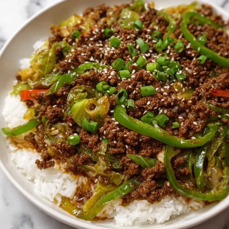 Authentic Mongolian Ground Beef Stir-Fry Recipe | Easy & Flavorful Dinner