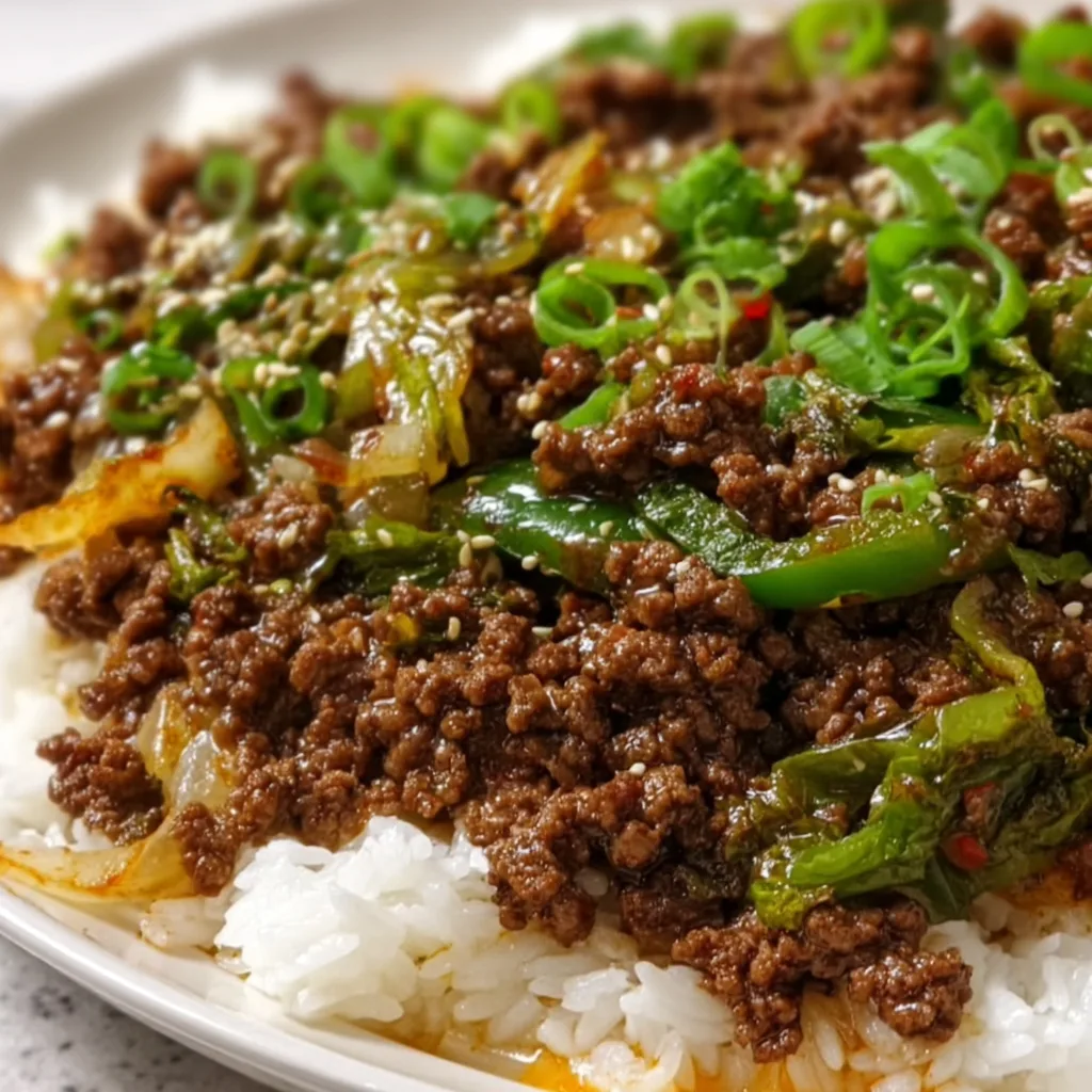 Authentic Mongolian Ground Beef Stir-Fry Recipe | Easy & Flavorful Dinner
