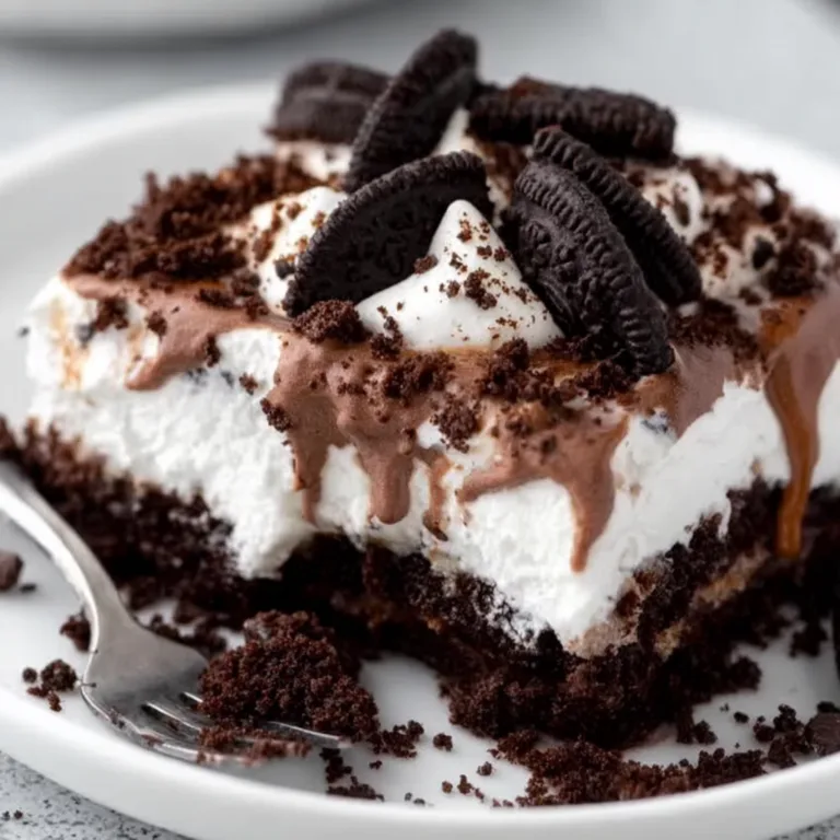 No Bake Oreo Chocolate Lasagna Recipe | Easy No Bake Dessert