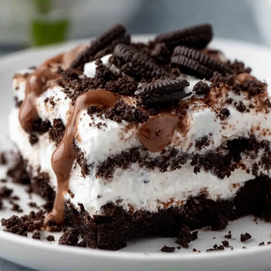 No Bake Oreo Chocolate Lasagna Recipe | Easy No Bake Dessert