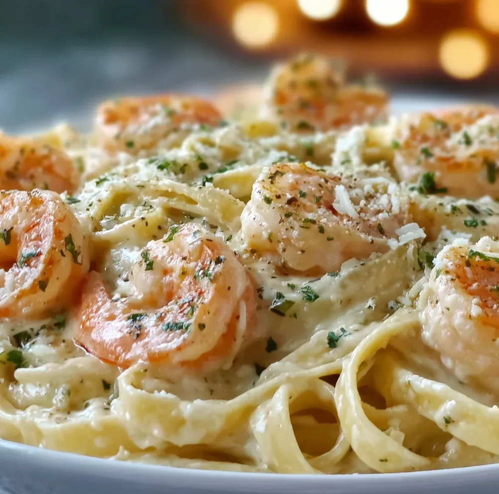 Delicious Olive Garden Shrimp Alfredo Recipe | Creamy & Easy Meal Idea