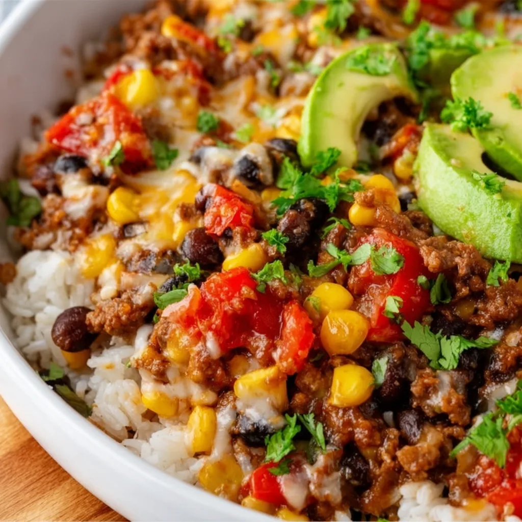 Easy One Pot Burrito Bowls Recipe | Quick & Delicious Meal Idea