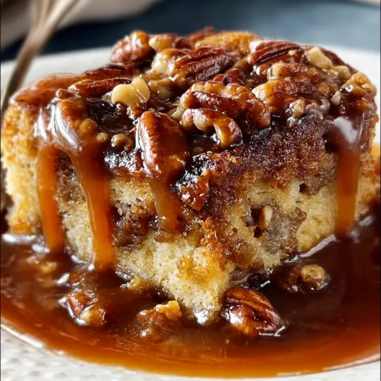 Delicious Pecan Caramel Bread Pudding Recipe | Easy & Irresistible Dessert