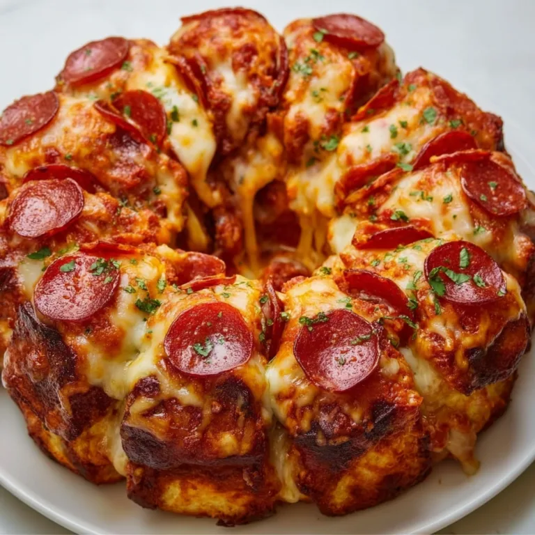 Pepperoni Pizza Monkey Bread Recipe | Easy Savory Snack Idea