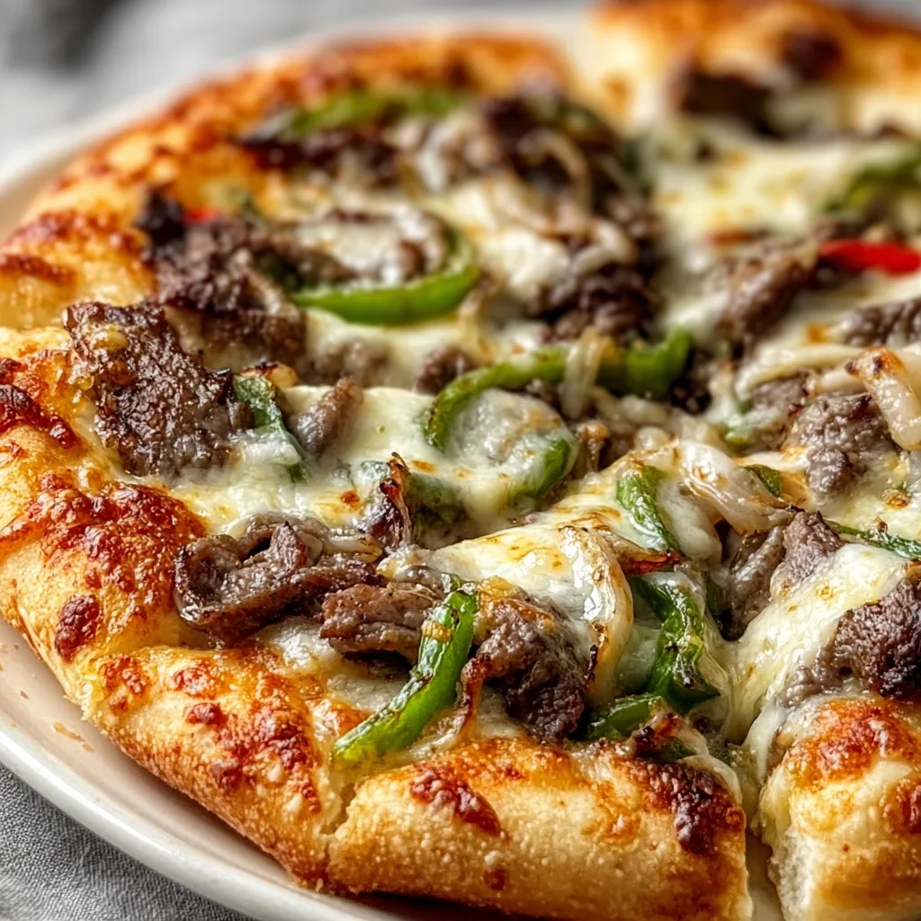 Philly Cheesesteak Pizza Recipe | Best Cheesesteak Pizza Toppings & Tips
