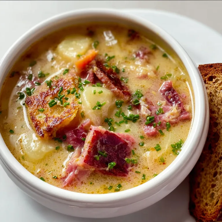 Hearty Reuben Soup Recipe | Classic Corned Beef & Sauerkraut Soup