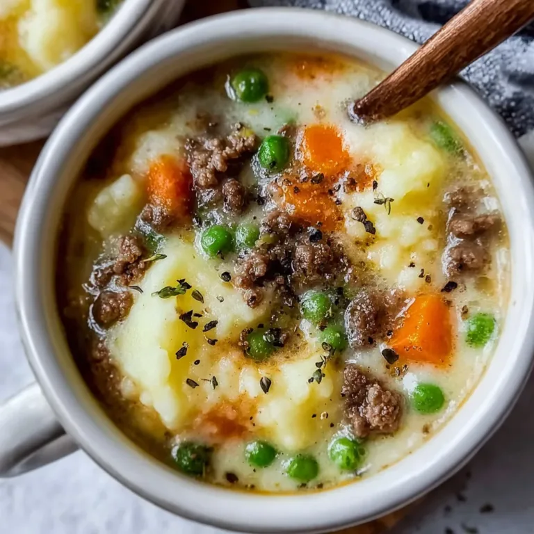 Hearty Shepherd’s Pie Soup Recipe – Comfort Food in a Bowl