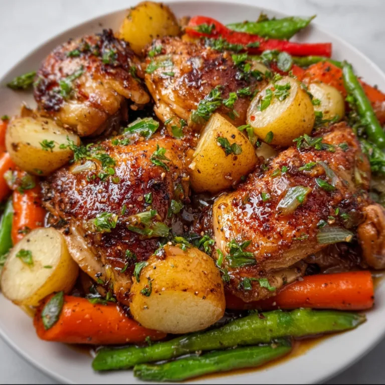 Easy Slow Cooker Honey Garlic Chicken and Veggies Recipe | Healthy & Delicious Meal