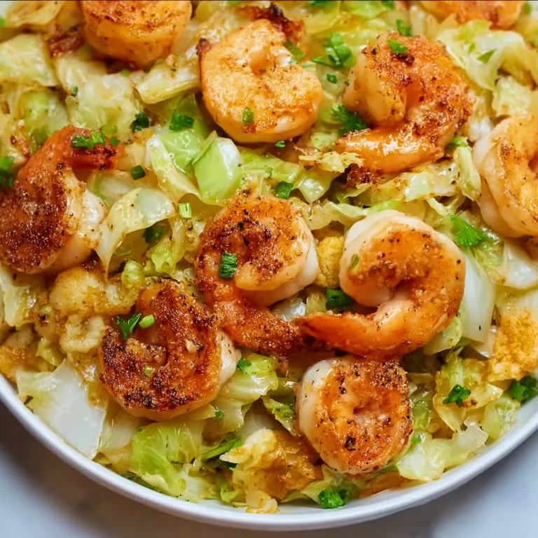 Southern Fried Cabbage with Shrimp Recipe | Easy & Delicious Southern Comfort Food