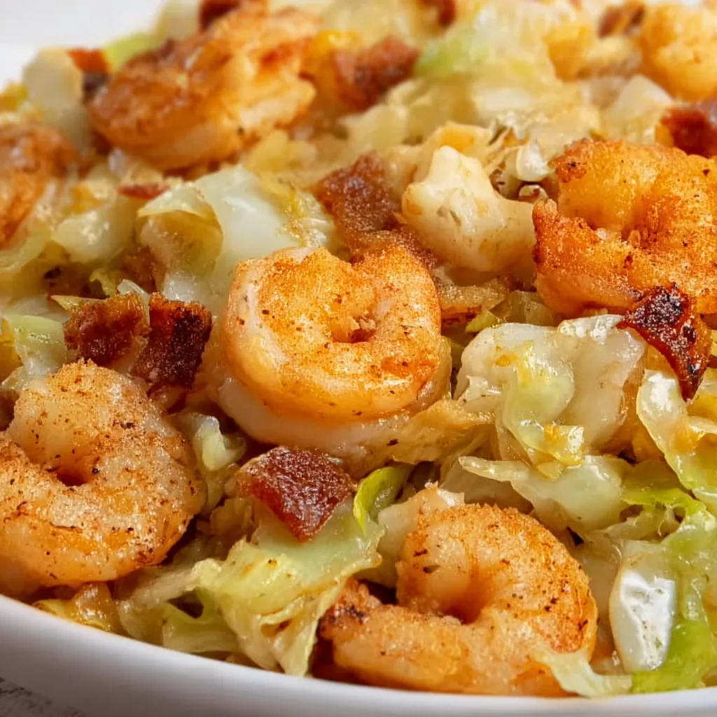 Southern Fried Cabbage with Shrimp Recipe | Easy & Delicious Southern Comfort Food