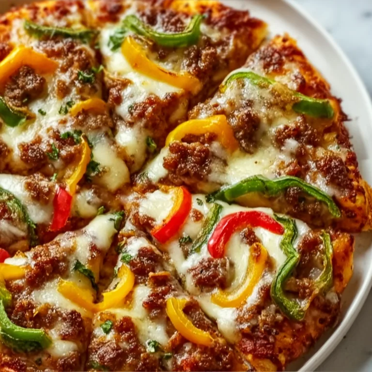 Spicy Sausage & Pepper Pizza | Bold, Flavor-Packed Italian Favorite