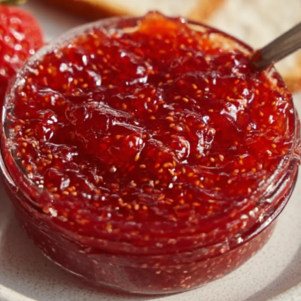 Easy Strawberry Freezer Jam Recipe | Quick & Delicious Homemade Jam