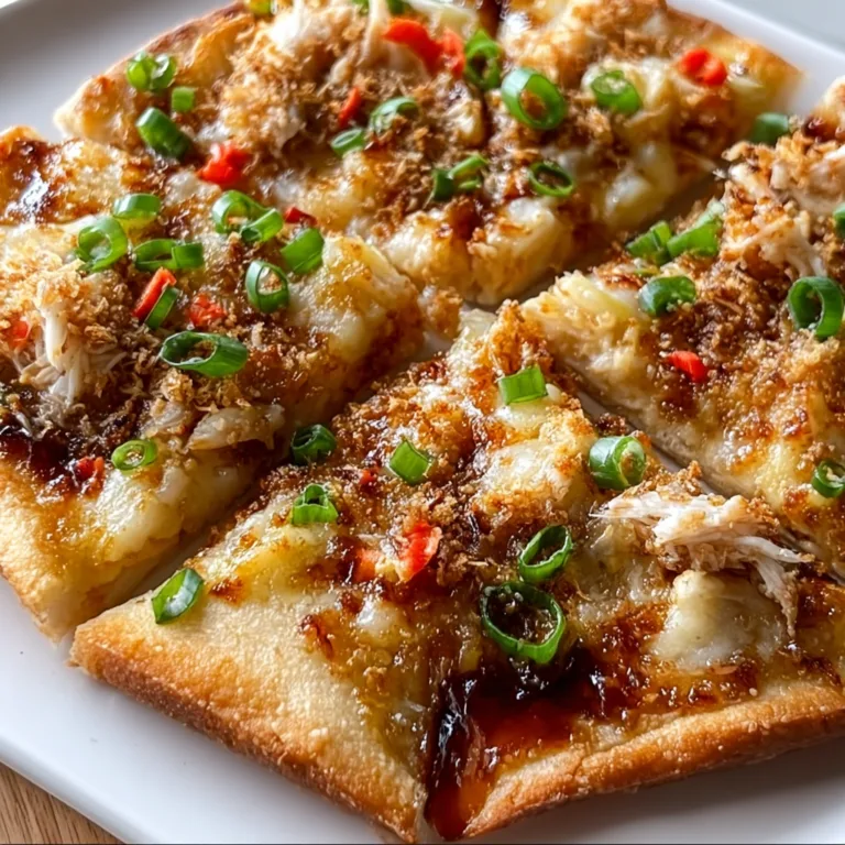 Sweet Asian Chili Crab Rangoon Pizza | Unique Fusion Recipe & Flavor Guide