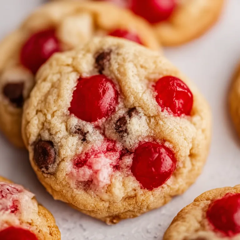 Delicious Sweet Maraschino Cherry Cookies Recipe | Easy & Chewy Treats