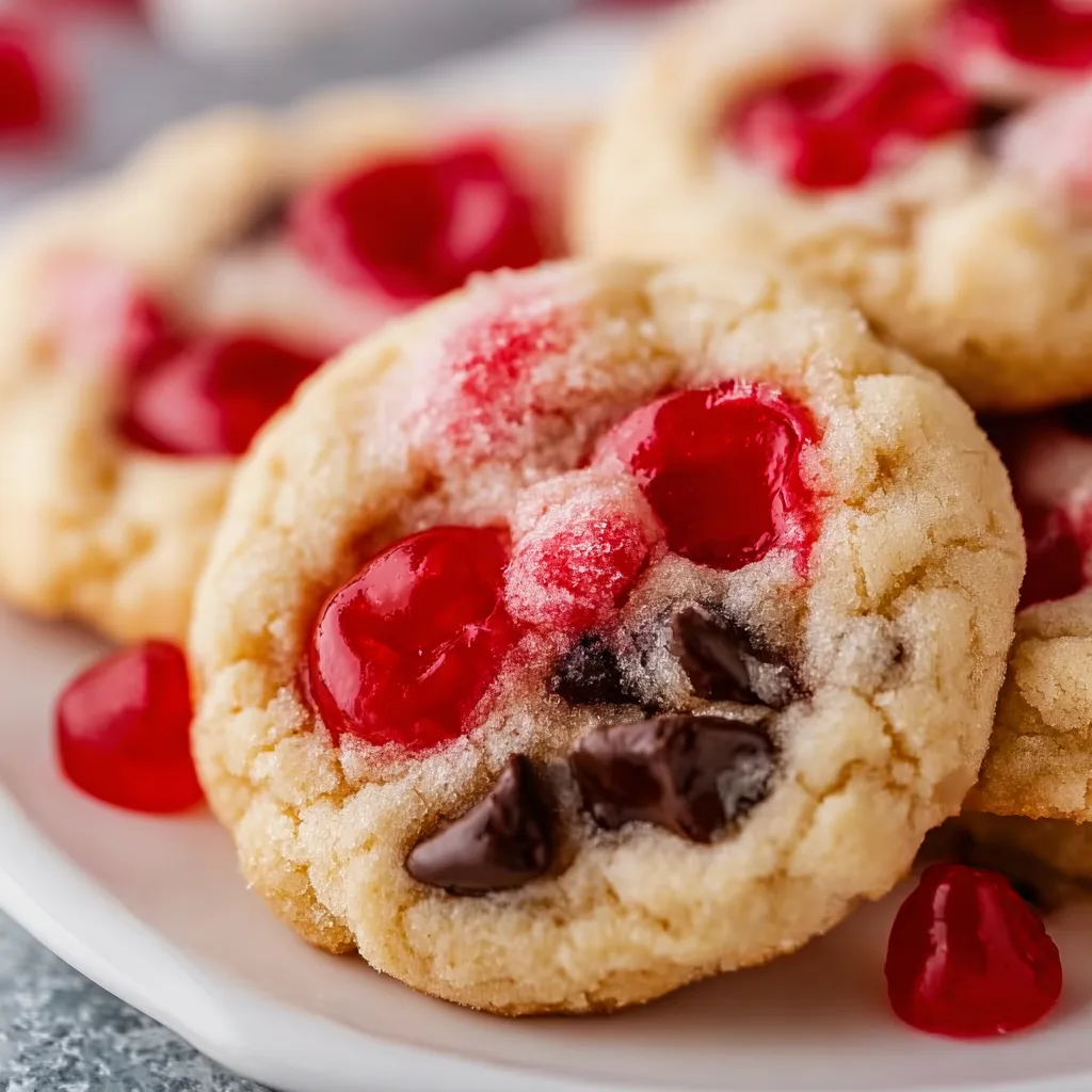 Delicious Sweet Maraschino Cherry Cookies Recipe | Easy & Chewy Treats