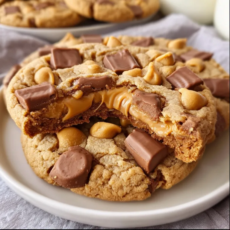 Triple Reese’s Peanut Butter Cookies Recipe | Ultimate Chocolate & Peanut Butter Delight