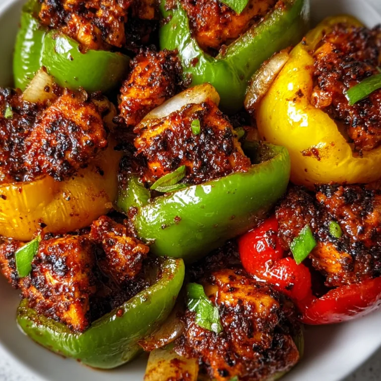 Black Pepper Chicken Stuffed Peppers | Easy & Delicious Recipe