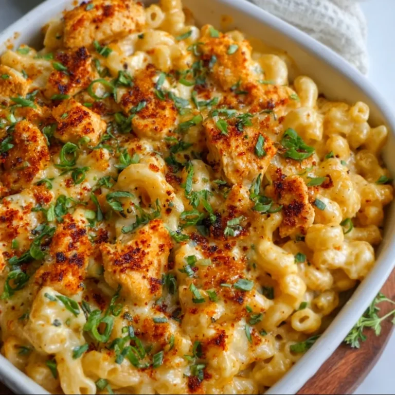 Ultimate Cajun Chicken Mac and Cheese Recipe | Creamy, Spicy & Loaded