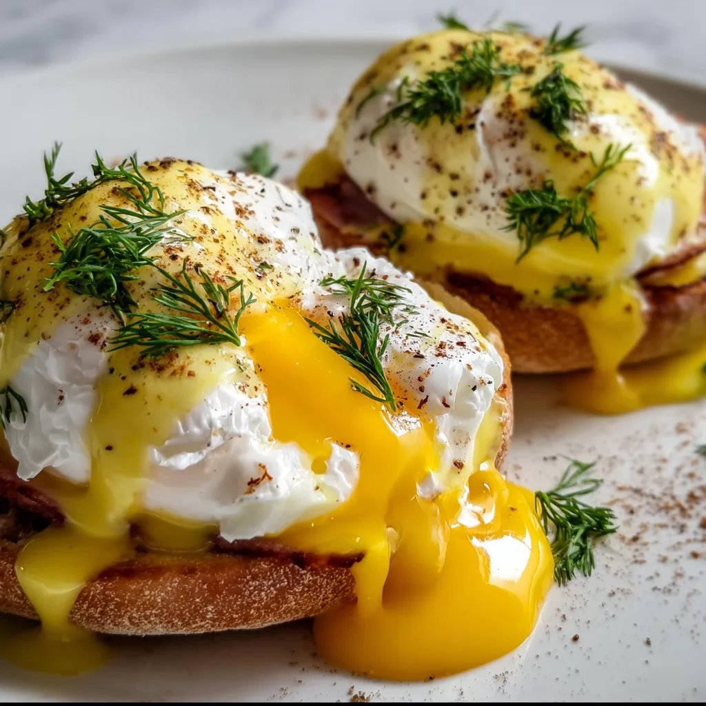 Çılbır Eggs Benedict Fusion | Creamy Turkish-Style Poached Eggs with Hollandaise Sauce
